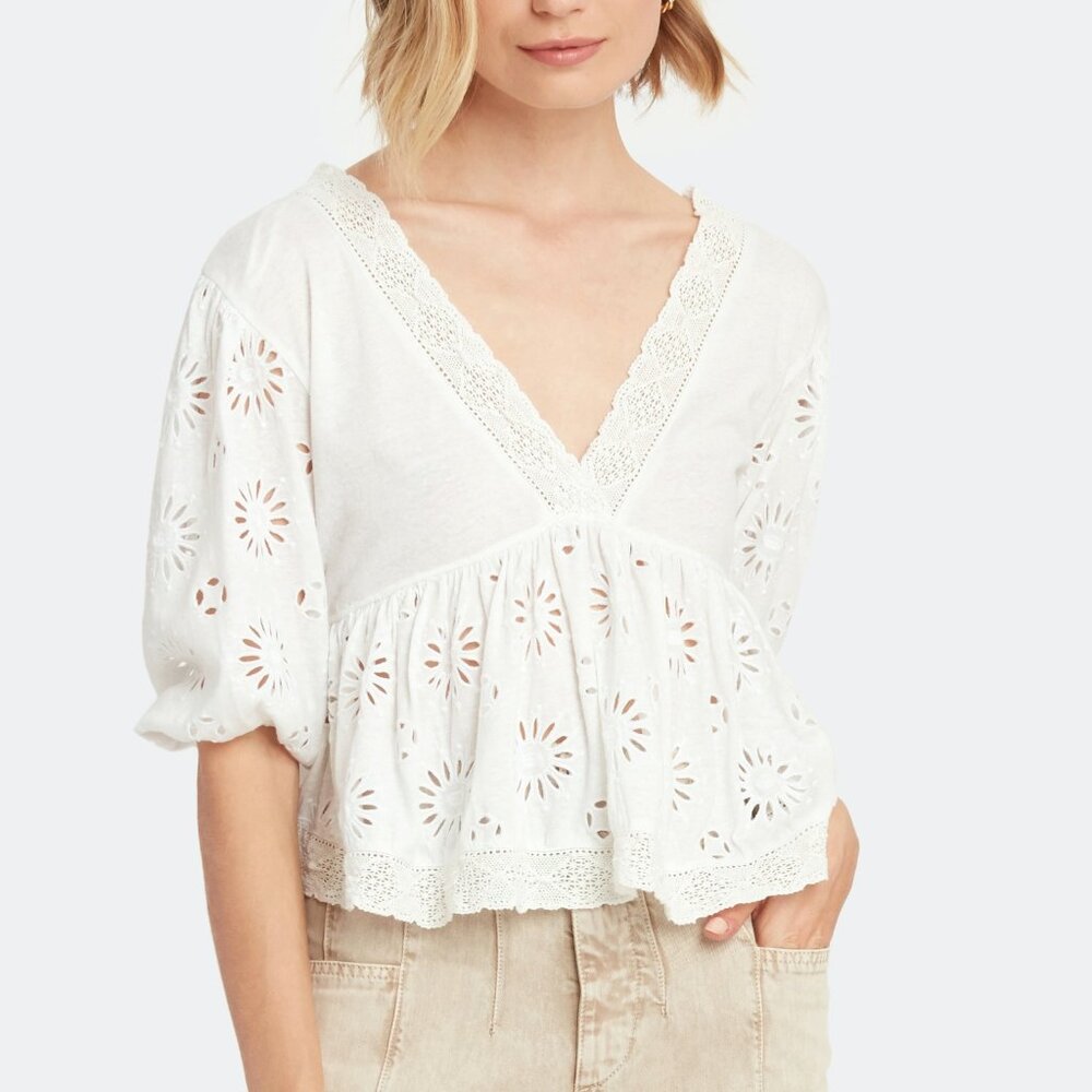 Free People Sweeter Side Crop Top